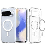 GOOGLE PIXEL 10 PRO XL PREMIUM SLIM ULTRA HYBRID MAGSAFE CASE CLEAR | SPIGEN