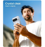 GOOGLE PIXEL 10 PRO XL PREMIUM SLIM ULTRA HYBRID MAGSAFE CASE CLEAR | SPIGEN