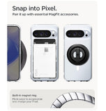 GOOGLE PIXEL 10 PRO XL PREMIUM SLIM ULTRA HYBRID MAGSAFE CASE CLEAR | SPIGEN