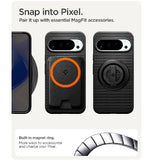 GOOGLE PIXEL 10 PRO XL PREMIUM SLIM LIQUID AIR MAGSAFE CASE BLACK | SPIGEN