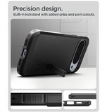 GOOGLE PIXEL 10 PRO XL PREMIUM TOUGH ARMOR MAGSAFE CASE BLACK | SPIGEN