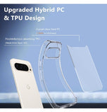 GOOGLE PIXEL 10 PRO XL PREMIUM PROTECTIVE TPU CASE CLEAR | NATBOK