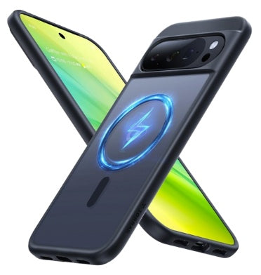 GOOGLE PIXEL 10 PRO XL PREMIUM SLIM MAGSAFE TRANSLUCENT BUMPER CASE MATTE BLACK | TORRAS