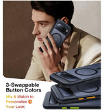 GOOGLE PIXEL 10 PRO XL PREMIUM SLIM MAGSAFE TRANSLUCENT BUMPER CASE MATTE BLACK | TORRAS