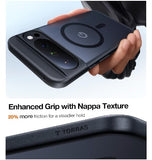 GOOGLE PIXEL 10 PRO XL PREMIUM SLIM MAGSAFE TRANSLUCENT BUMPER CASE MATTE BLACK | TORRAS