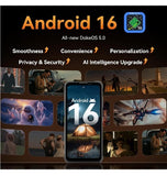 BLACKVIEW FORT 5 SLIM RUGGED 256GB/36GB BLACK