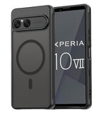 SONY XPERIA 10 VII SLIM PROTECTIVE MAGSAFE CASE TRANSLUCENT BLACK