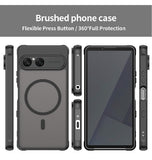 SONY XPERIA 10 VII SLIM PROTECTIVE MAGSAFE CASE TRANSLUCENT BLACK