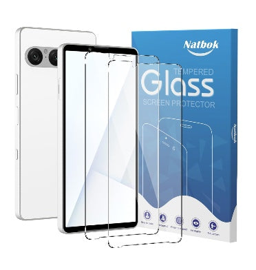 SONY XPERIA 10 VII PREMIUM TEMPERED GLASS SCREEN PROTECTOR 2PK | NATBOK