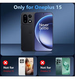 ONEPLUS 15 PREMIUM SLIM MAGSAFE TRANSLUCENT BUMPER CASE MATTE BLACK