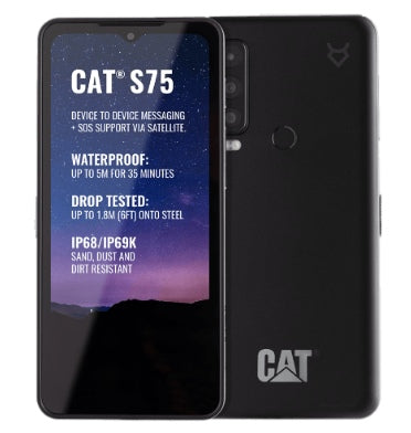 CAT S75 128GB/6GB DUAL SIM BLACK