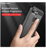 GOOGLE PIXEL 3 XL PREMIUM SLIM CARBON FIBRE TEXTURED CASE BLACK
