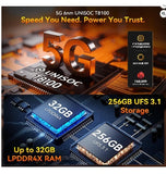 BLACKVIEW ROCK 2 PRO RUGGED 256GB/32GB 15000MAH/CAMPING LIGHT BLACK