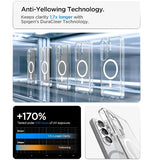 SAMSUNG GALAXY S26 ULTRA PREMIUM SLIM ULTRA HYBRID MAGSAFE CASE CLEAR | SPIGEN