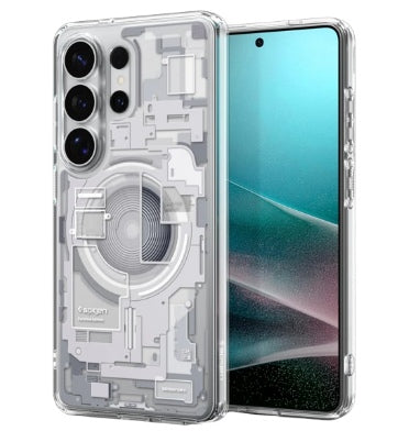 SAMSUNG GALAXY S26 ULTRA PREMIUM ULTRA HYBRID MAGSAFE CASE ZERO ONE WHITE | SPIGEN