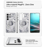 SAMSUNG GALAXY S26 ULTRA PREMIUM ULTRA HYBRID MAGSAFE CASE ZERO ONE WHITE | SPIGEN
