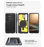 SAMSUNG GALAXY S26 ULTRA PREMIUM TOUGH ARMOR MAGSAFE CASE BLACK | SPIGEN