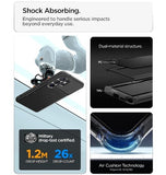 SAMSUNG GALAXY S26 ULTRA PREMIUM SLIM ARMOR CARD CASE BLACK | SPIGEN
