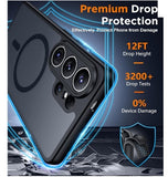 SAMSUNG GALAXY S26 ULTRA PREMIUM MAGSAFE CASE TRANSLUCENT FROSTED BLACK | SPIDERCASE