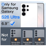 SAMSUNG GALAXY S26 ULTRA PREMIUM TEMPERED GLASS SCREEN PROTECTOR - PRIVACY 2PK | JETECH