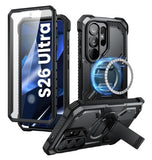 SAMSUNG GALAXY S26 ULTRA PREMIUM FULL BODY ARMORBOX MAGSAFE CASE BLACK | I-BLASON