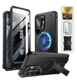 SAMSUNG GALAXY S26 ULTRA FULL BODY RUGGED MAGSAFE PROTECTIVE CASE ARAMID BLACK | SUPCASE
