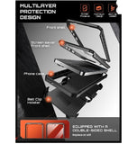 SAMSUNG GALAXY S26 ULTRA FULL BODY RUGGED MAGSAFE PROTECTIVE CASE ARAMID BLACK | SUPCASE