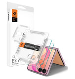 SAMSUNG GALAXY Z FLIP 8 PREMIUM TEMPERED GLASS SCREEN PROTECTOR 2PK | SPIGEN