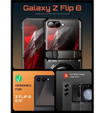 SAMSUNG GALAXY Z FLIP 8 PREMIUM FULL BODY PROTECTIVE MAGSAFE CASE BLACK | SUPCASE