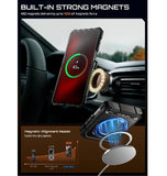 SAMSUNG GALAXY Z FLIP 8 PREMIUM FULL BODY PROTECTIVE MAGSAFE CASE BLACK | SUPCASE