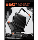 SAMSUNG GALAXY Z FLIP 8 PREMIUM FULL BODY PROTECTIVE CASE BLACK | SUPCASE