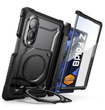 SAMSUNG GALAXY Z FOLD 8 PREMIUM FULL BODY PROTECTIVE MAGSAFE CASE BLACK | SUPCASE