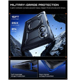 SAMSUNG GALAXY Z FOLD 8 PREMIUM FULL BODY PROTECTIVE MAGSAFE CASE BLACK | SUPCASE