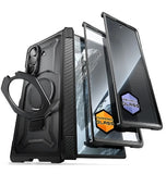 SAMSUNG GALAXY Z FOLD 8 ULTRA PREMIUM FULL BODY PROTECTIVE MAGSAFE & GRIP CASE BLACK | SUPCASE