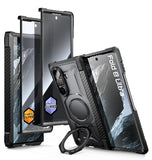 SAMSUNG GALAXY Z FOLD 8 ULTRA PREMIUM FULL BODY PROTECTIVE MAGSAFE & GRIP CASE BLACK | SUPCASE