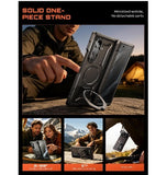 SAMSUNG GALAXY Z FOLD 8 ULTRA PREMIUM FULL BODY PROTECTIVE MAGSAFE & GRIP CASE BLACK | SUPCASE