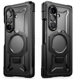 SAMSUNG GALAXY Z FOLD 8 ULTRA PREMIUM FULL BODY PROTECTIVE MAGSAFE & GRIP CASE BLACK | SUPCASE