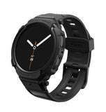 SAMSUNG GALAXY WATCH 9 PREMIUM RUGGED ARMOR PRO CASE 40MM WITH TPU STRAP BLACK | SPIGEN
