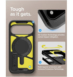 GOOGLE PIXEL 11 PRO PREMIUM TOUGH ARMOR MAGSAFE CASE BLACK | SPIGEN