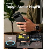 GOOGLE PIXEL 11 PRO PREMIUM TOUGH ARMOR MAGSAFE CASE BLACK | SPIGEN