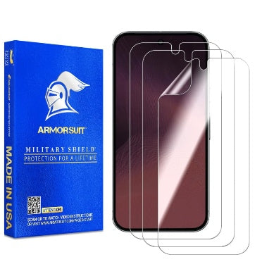 GOOGLE PIXEL 11 PRO PREMIUM CLEAR FILM SCREEN PROTECTOR 3PK | ARMORSUIT