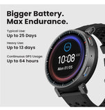 XIAOMI AMAZFIT ACTIVE MAX SMART WATCH BLACK