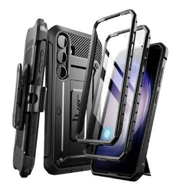 SAMSUNG GALAXY S24 FULL BODY RUGGED PROTECTIVE CASE BLACK | SUPCASE