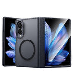 SAMSUNG GALAXY Z FOLD 8 PREMIUM SLIM TRANSLUCENT MAGSAFE BUMPER CASE BLACK/CLEAR | FNTCASE
