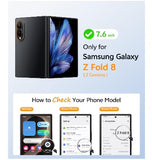 SAMSUNG GALAXY Z FOLD 8 PREMIUM SLIM MAGSAFE BUMPER CASE CLEAR | FNTCASE