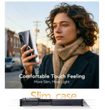 SAMSUNG GALAXY Z FOLD 8 PREMIUM SLIM MAGSAFE BUMPER CASE CLEAR | FNTCASE