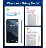 SAMSUNG GALAXY S25+ TEMPERED DOME GLASS SCREEN PROTECTOR 2PK | WHITESTONE