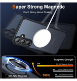 SAMSUNG GALAXY S24+ PREMIUM MAGSAFE CASE TRANSLUCENT BLACK | MEIFIGNO