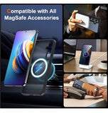 SAMSUNG GALAXY S24+ PREMIUM MAGSAFE CASE TRANSLUCENT BLACK | MEIFIGNO