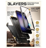 SAMSUNG GALAXY S24+ FULL BODY RUGGED PROTECTIVE CASE BLACK | SUPCASE